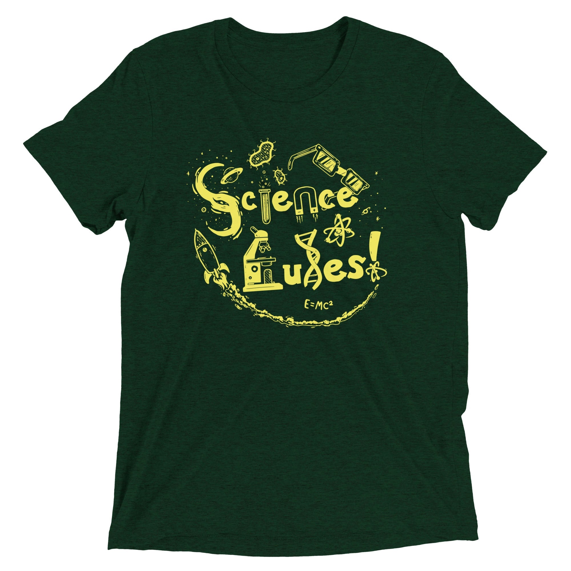 Science Rules! Men's Tri-Blend Tee