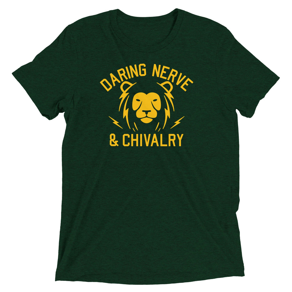Daring, Nerve, And Chivalry Men's Tri-Blend Tee