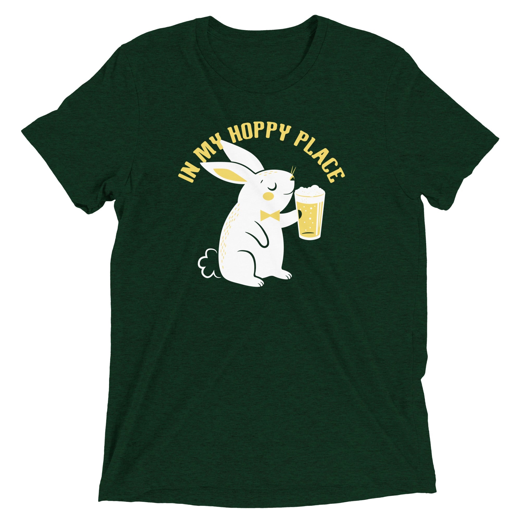 In My Hoppy Place Men's Tri-Blend Tee