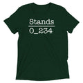 No 1 Under Stands Men's Tri-Blend Tee