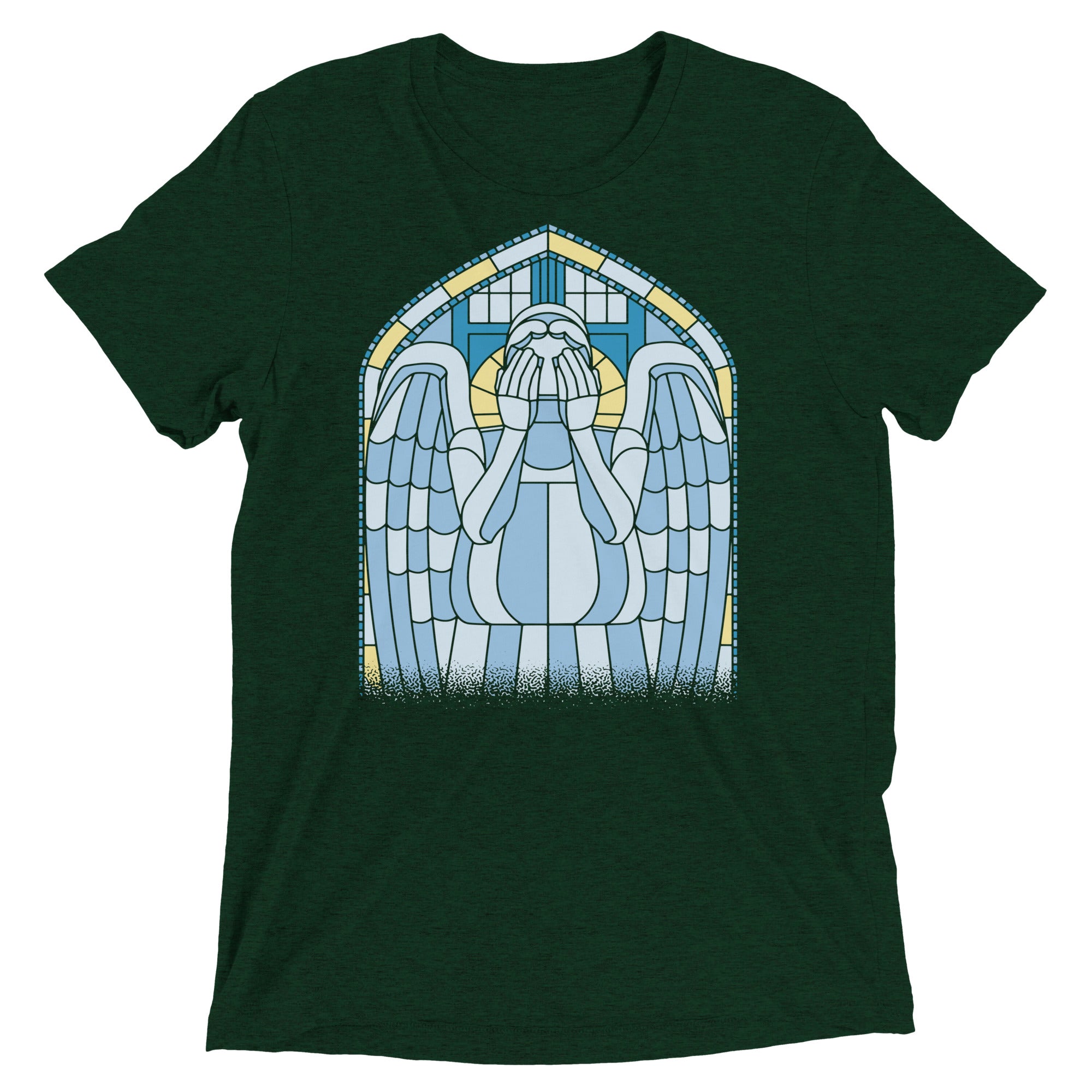 Weeping Angel Men's Tri-Blend Tee