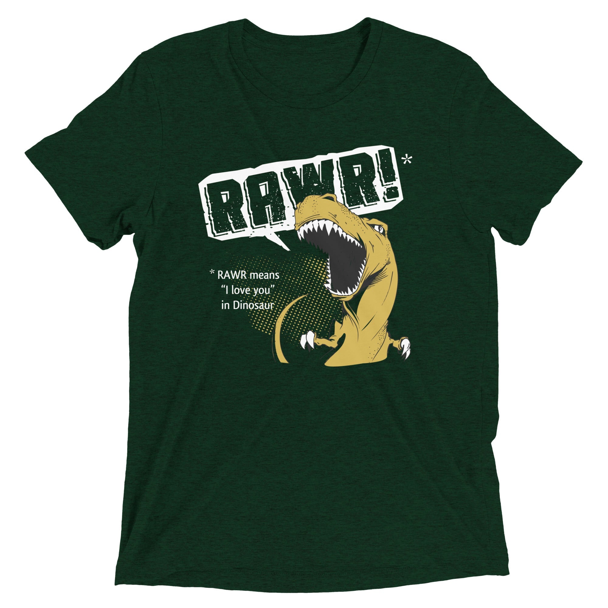 Rawr Means I Love You Men's Tri-Blend Tee