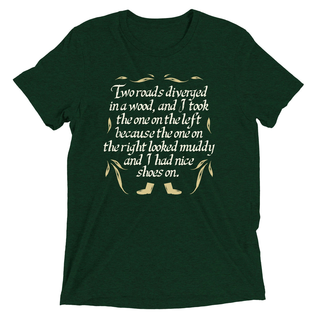 Two Roads Diverged Men's Tri-Blend Tee