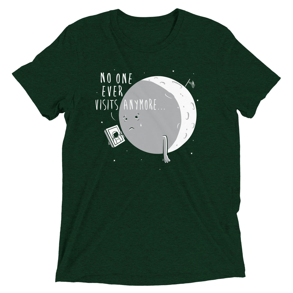 No One Ever Visits Anymore Men's Tri-Blend Tee