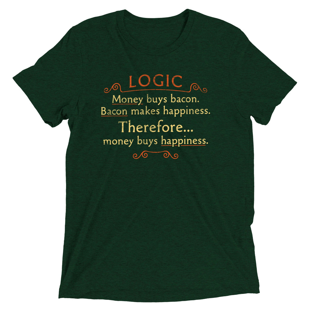 Money Buys Happiness Men's Tri-Blend Tee
