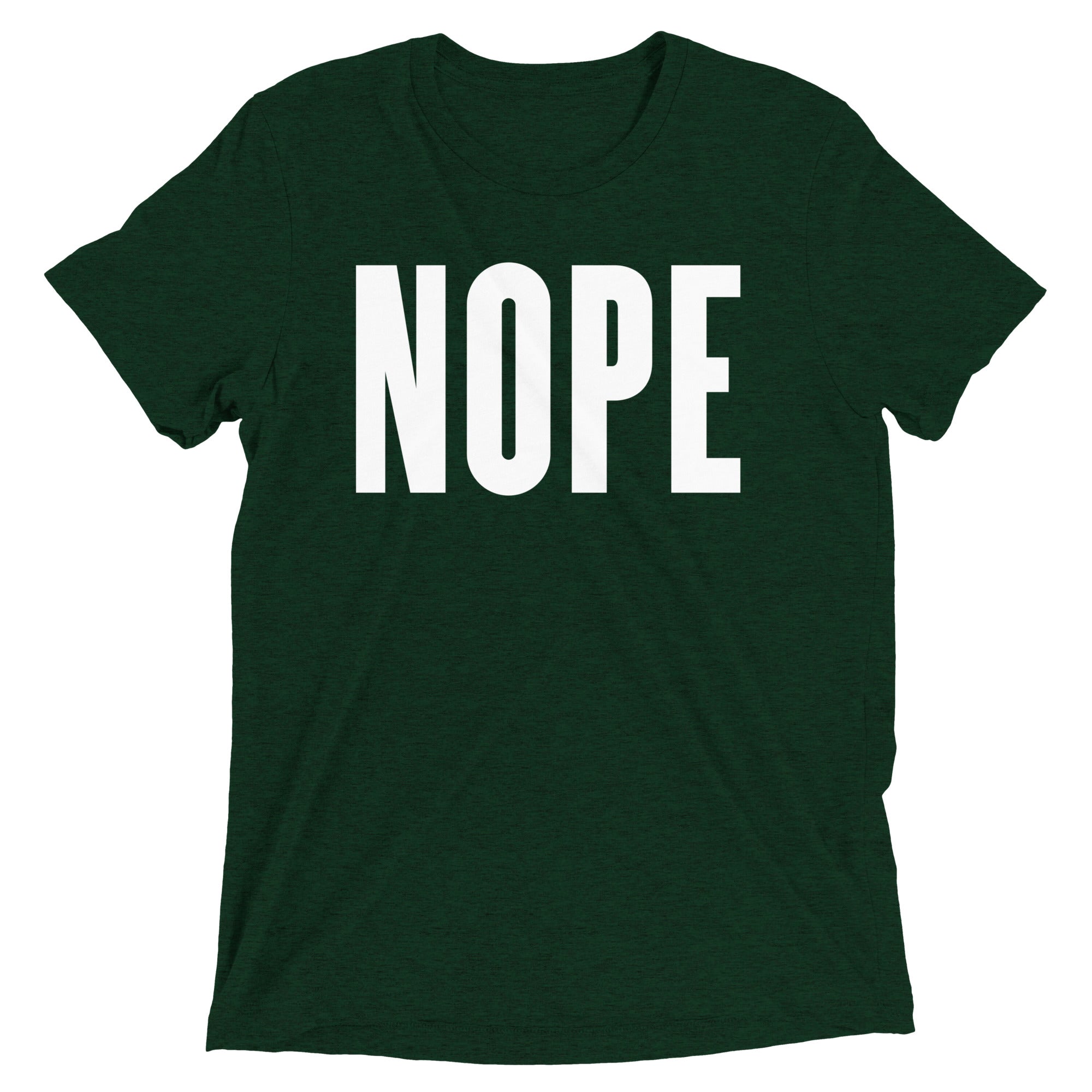 Nope Men's Tri-Blend Tee
