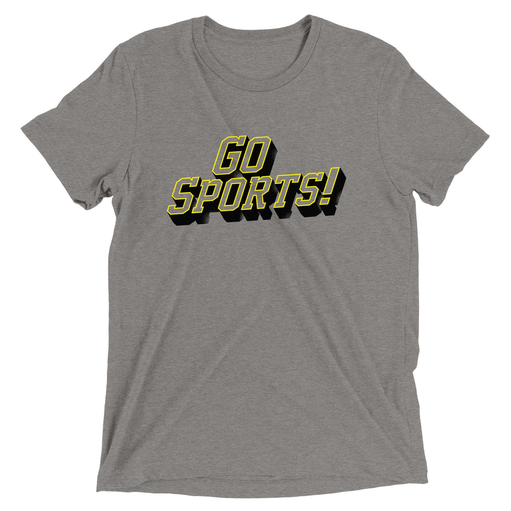 Go Sports! Men's Tri-Blend Tee