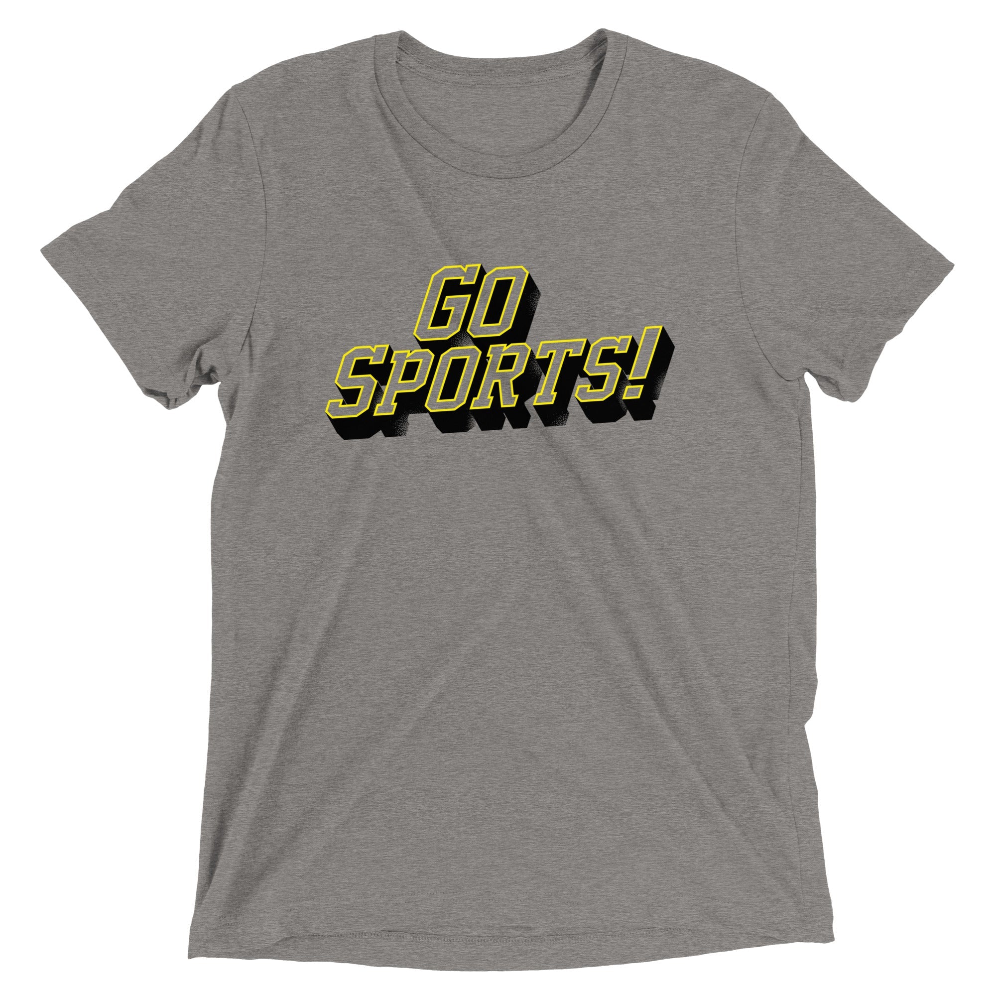 Go Sports! Men's Tri-Blend Tee