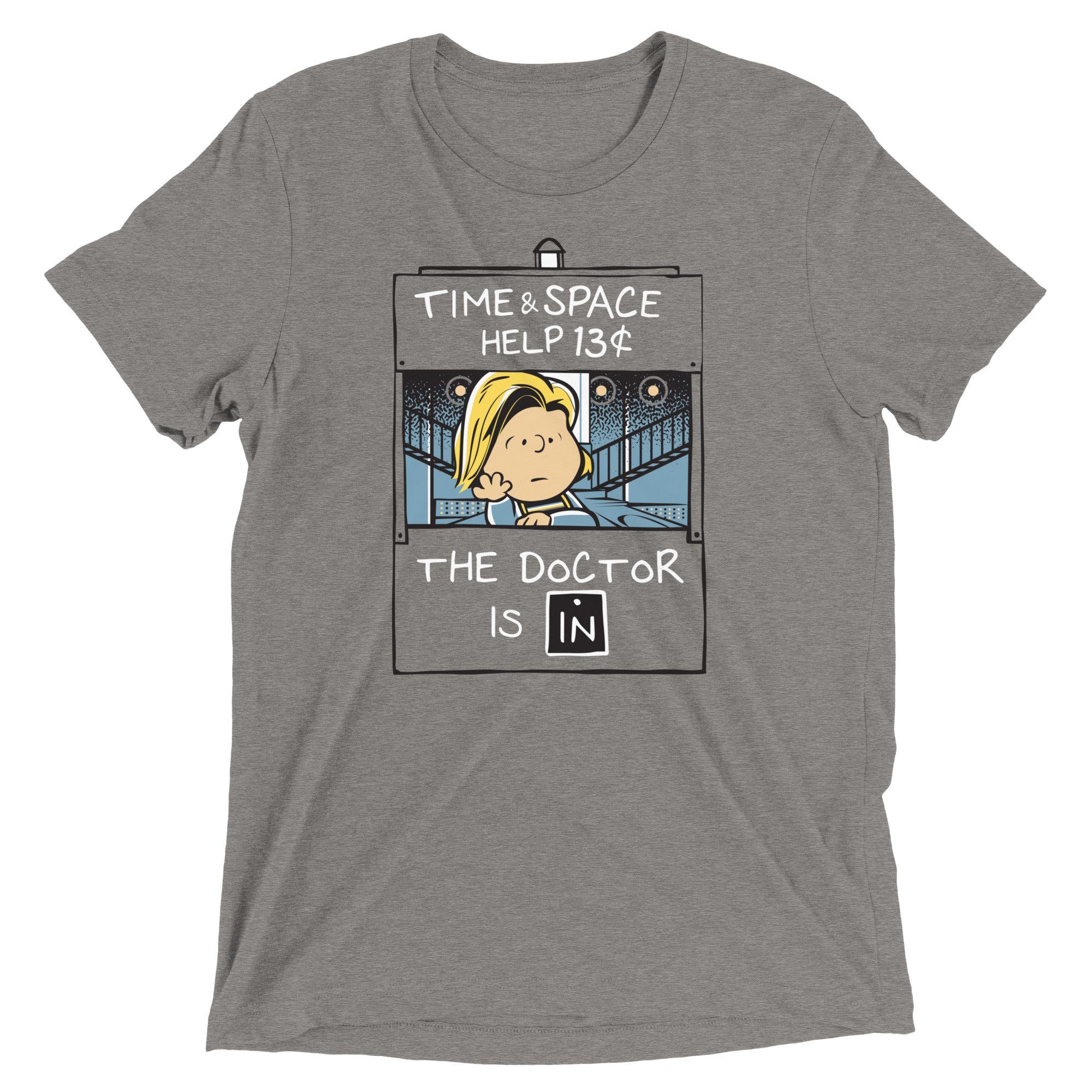 13th Doctor Is In Men's Tri-Blend Tee