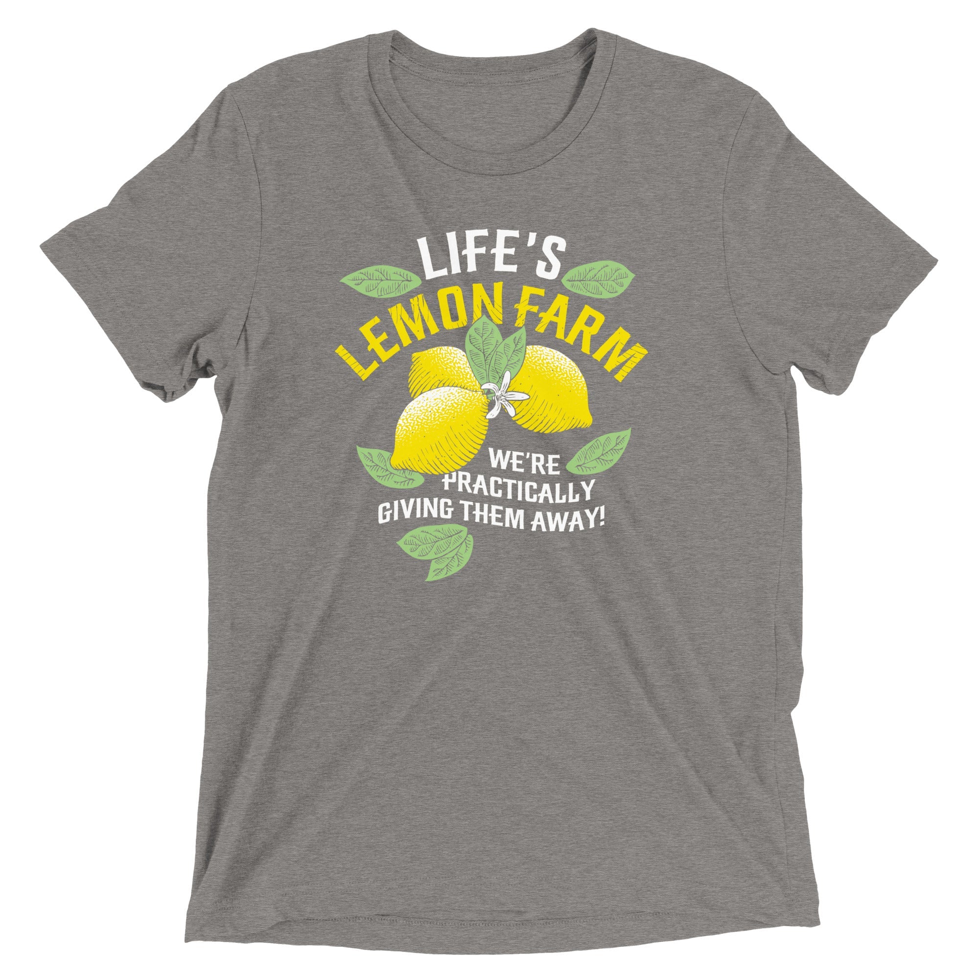 Life's Lemon Farm Men's Tri-Blend Tee