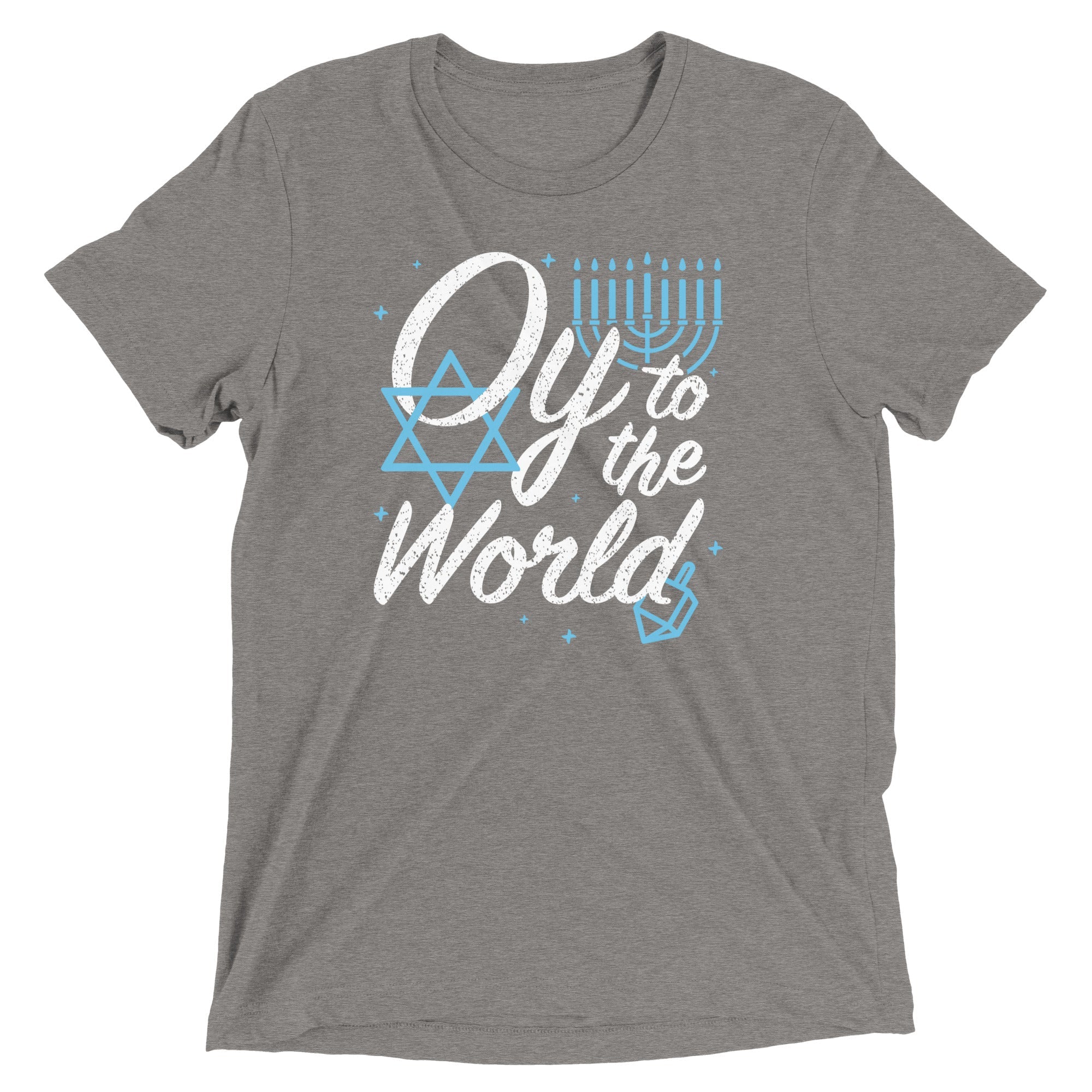 Oy To The World Men's Tri-Blend Tee