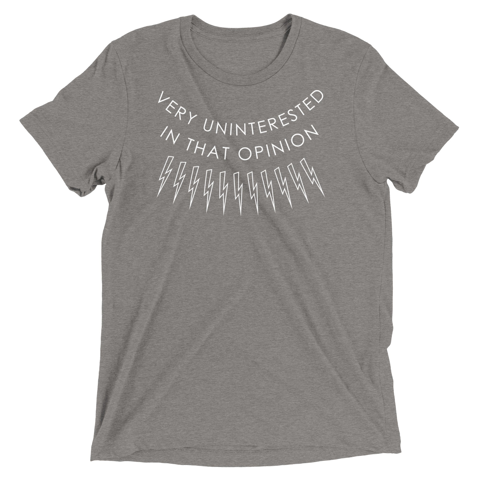 Very Uninterested In That Opinion Men's Tri-Blend Tee