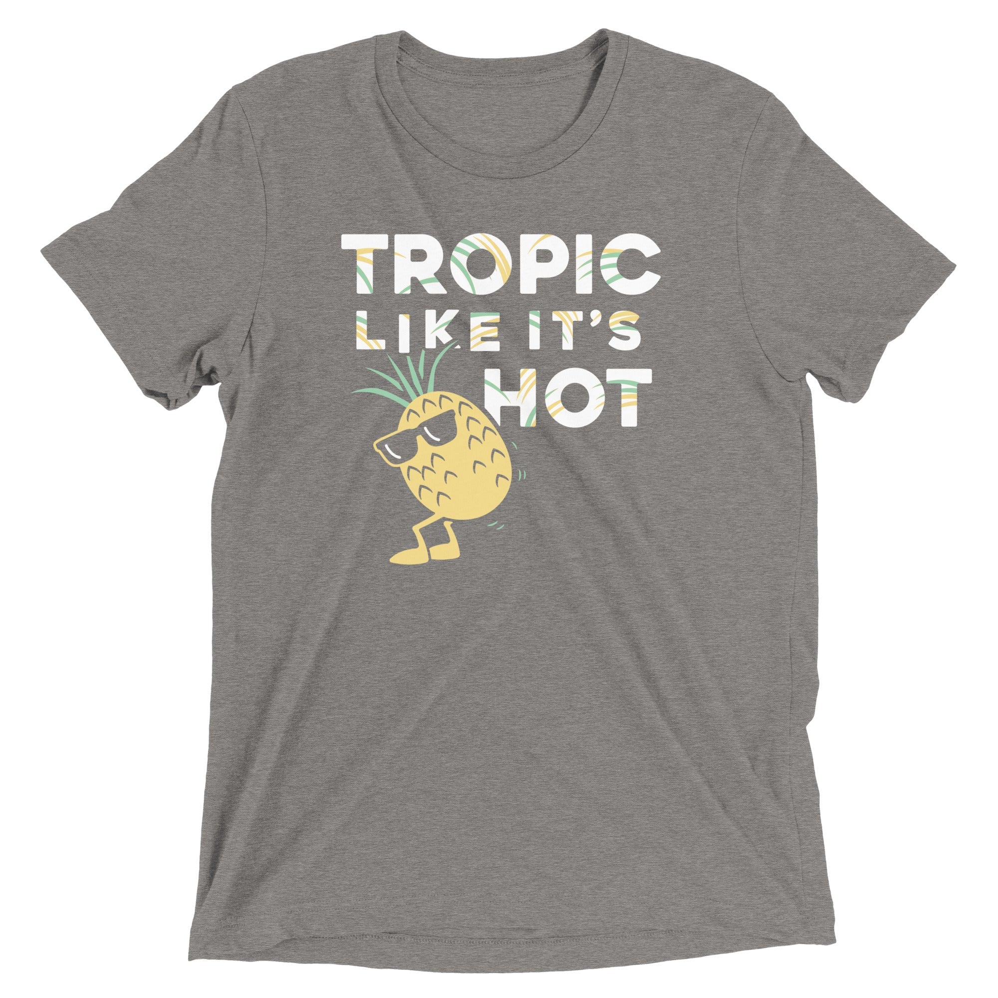 Tropic Like It's Hot Men's Tri-Blend Tee