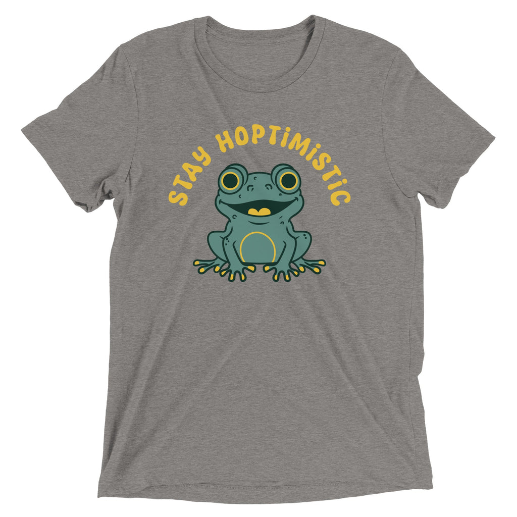 Stay Hoptimistic Men's Tri-Blend Tee