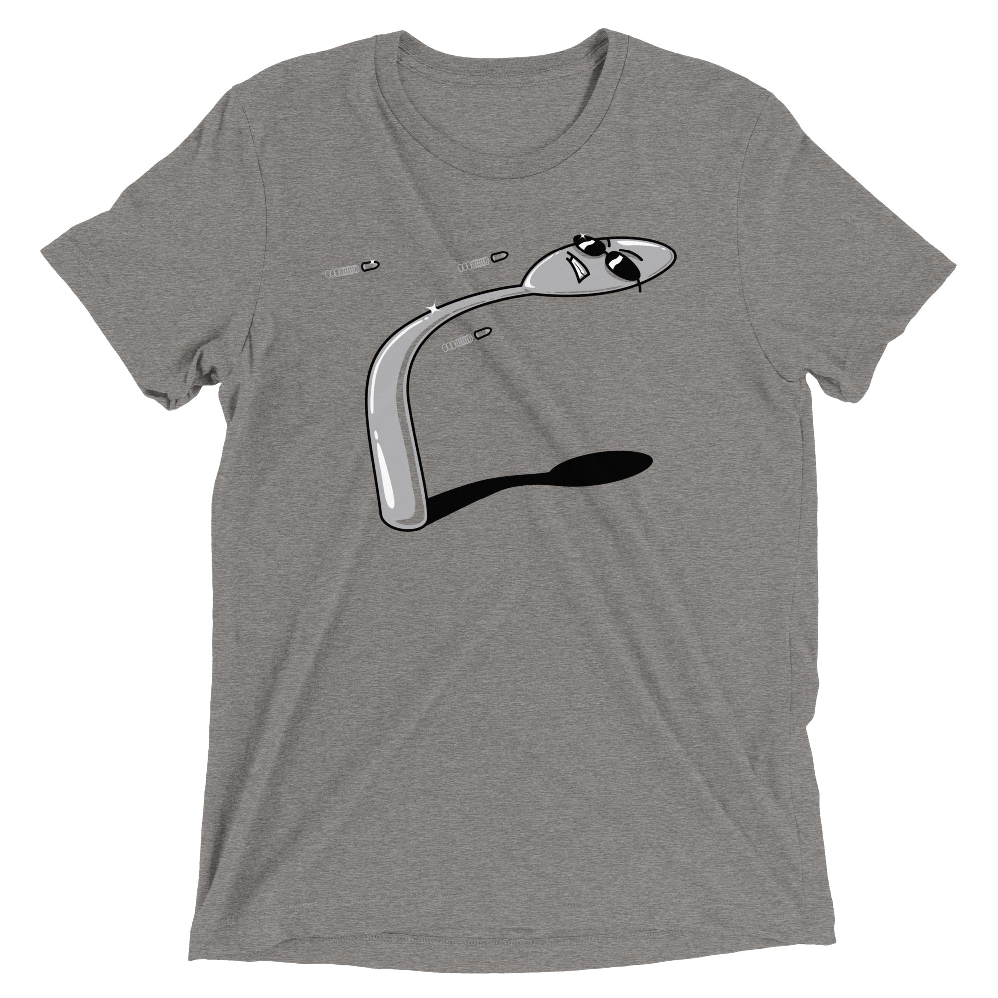 There Is No Spoon Men's Tri-Blend Tee