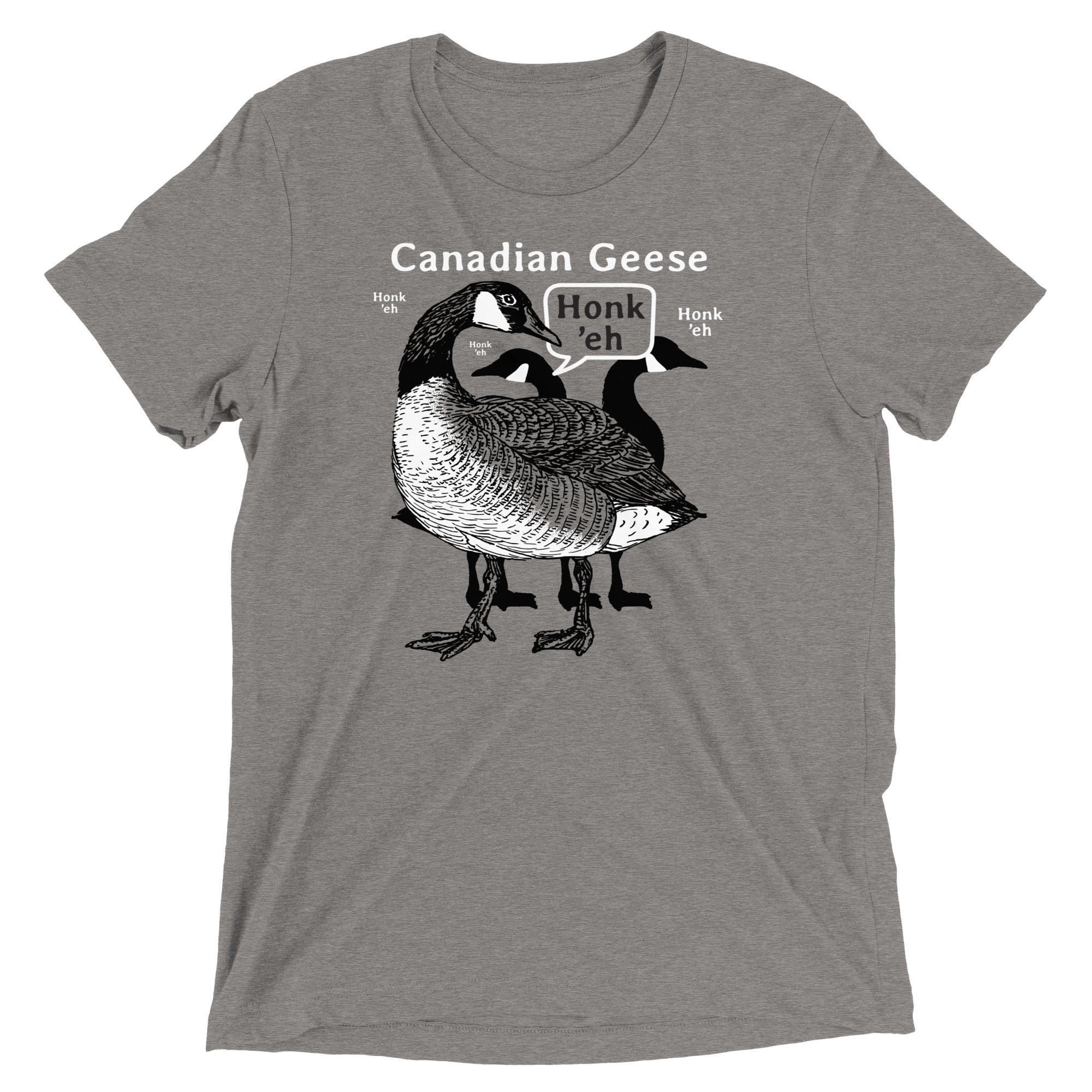 Canadian Geese Men's Tri-Blend Tee