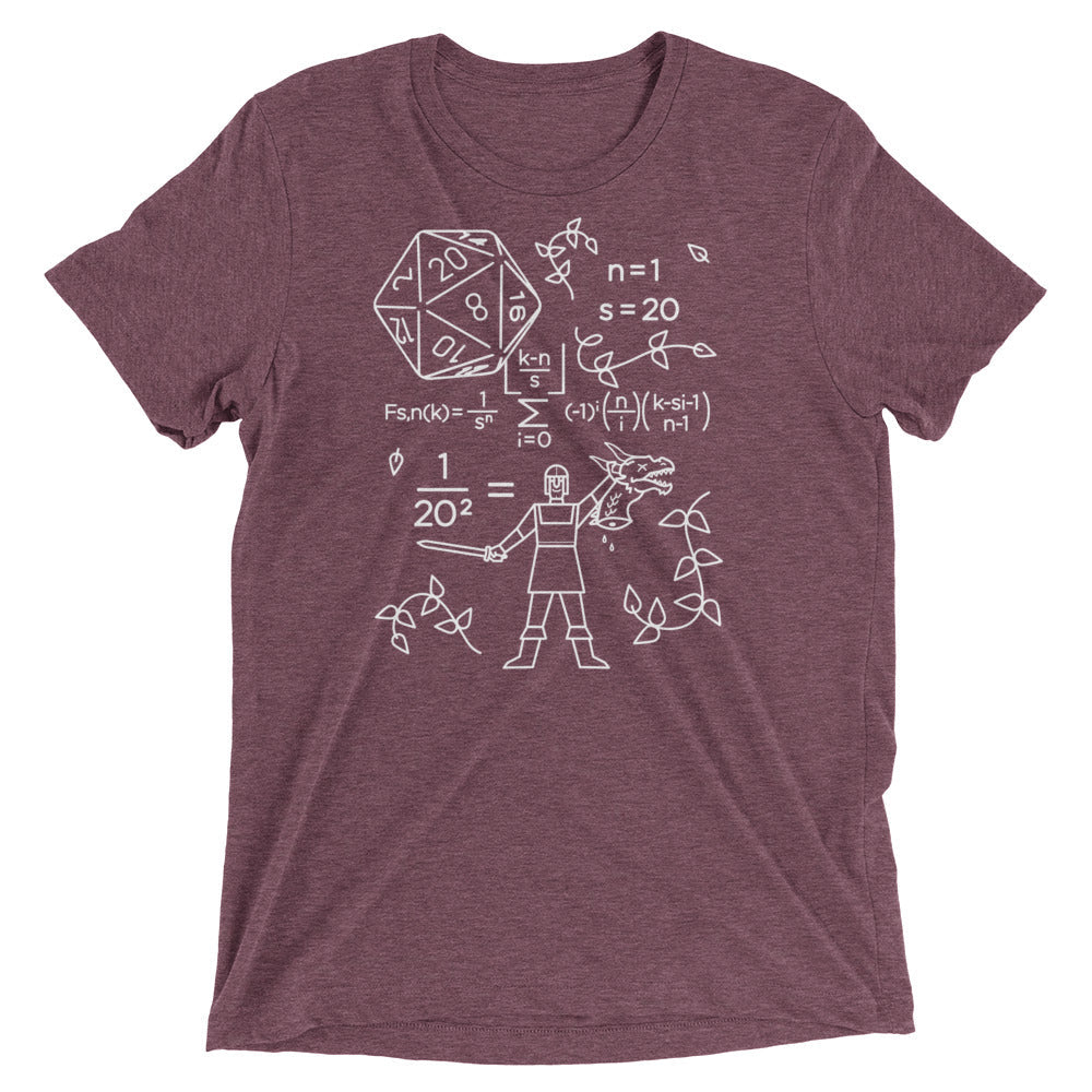 The Science Of A RPG Men's Tri-Blend Tee