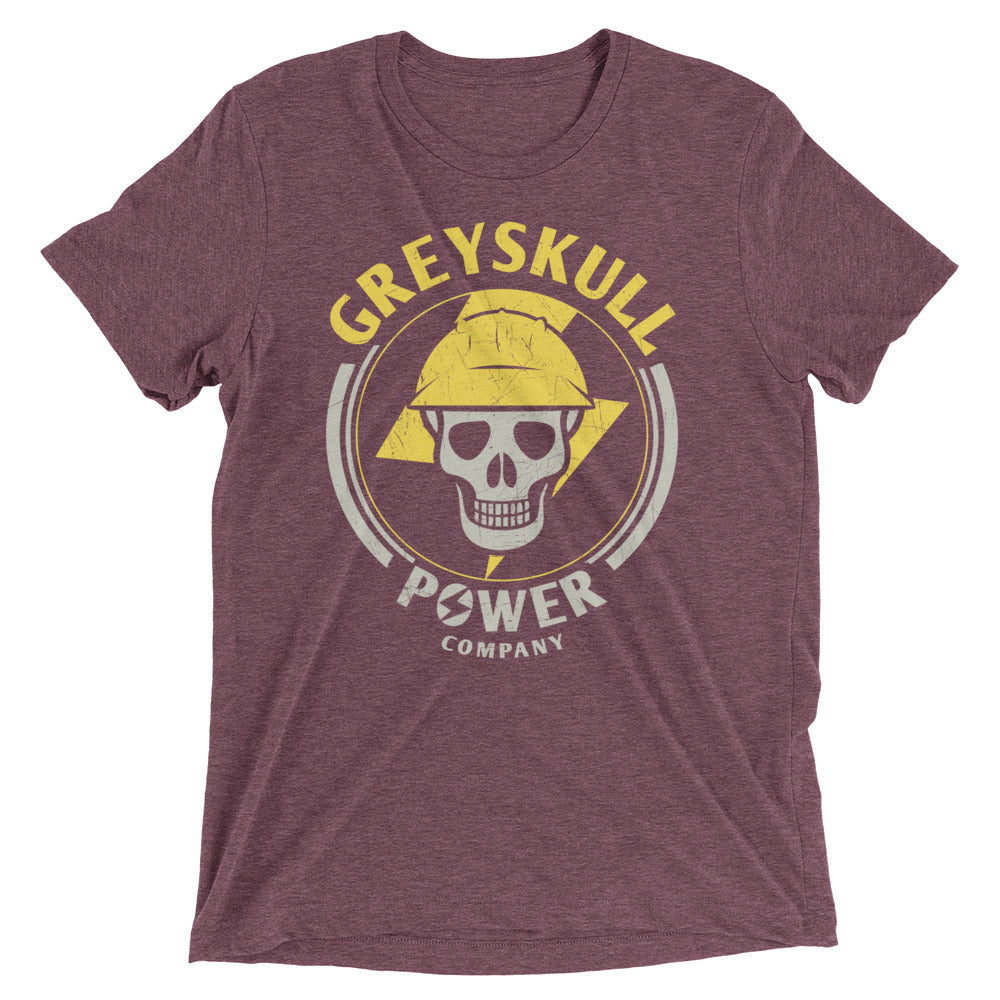 Greyskull Power Company Men's Tri-Blend Tee