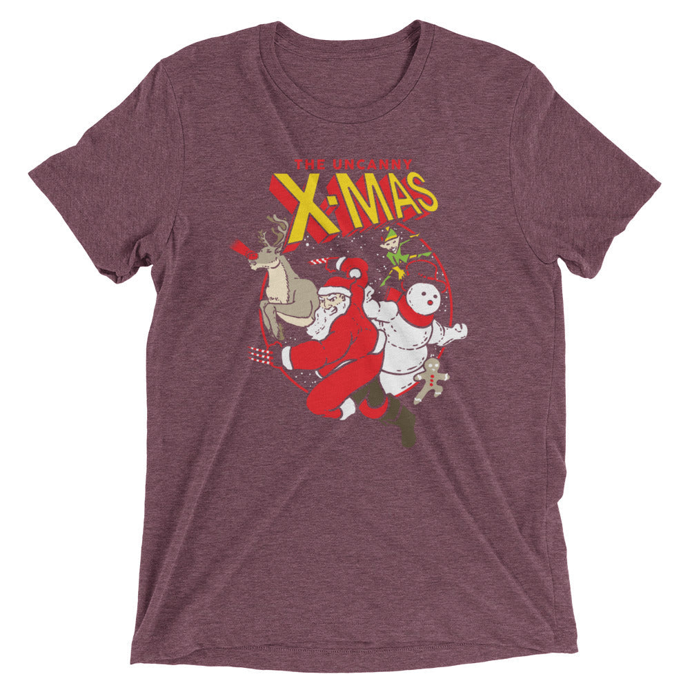The Uncanny X-Mas Men's Tri-Blend Tee
