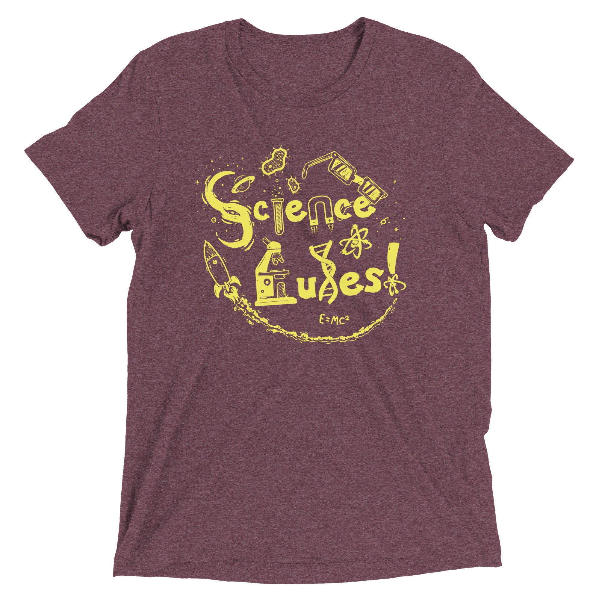 Science Rules! Men's Tri-Blend Tee
