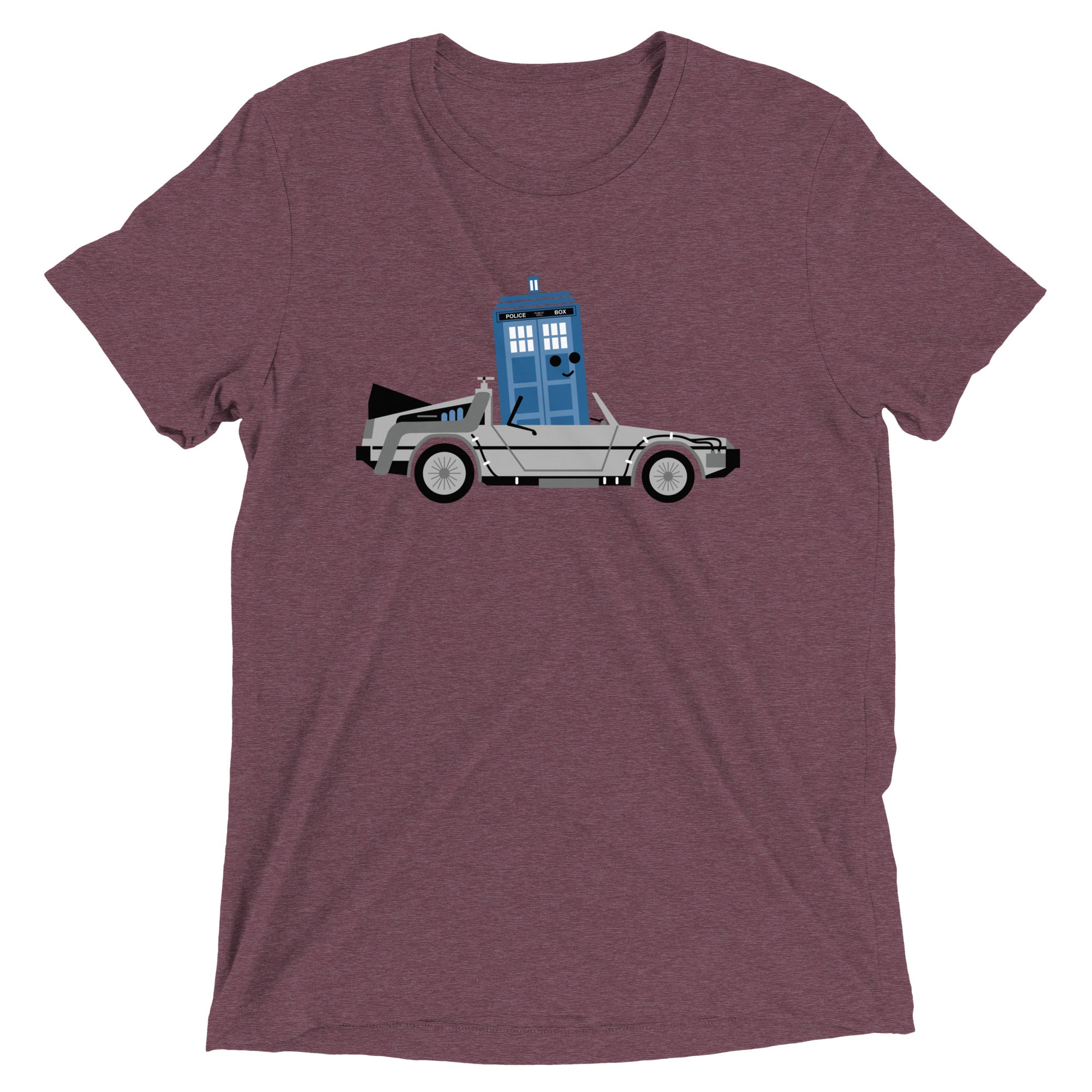 Time Machine x Two Men's Tri-Blend Tee