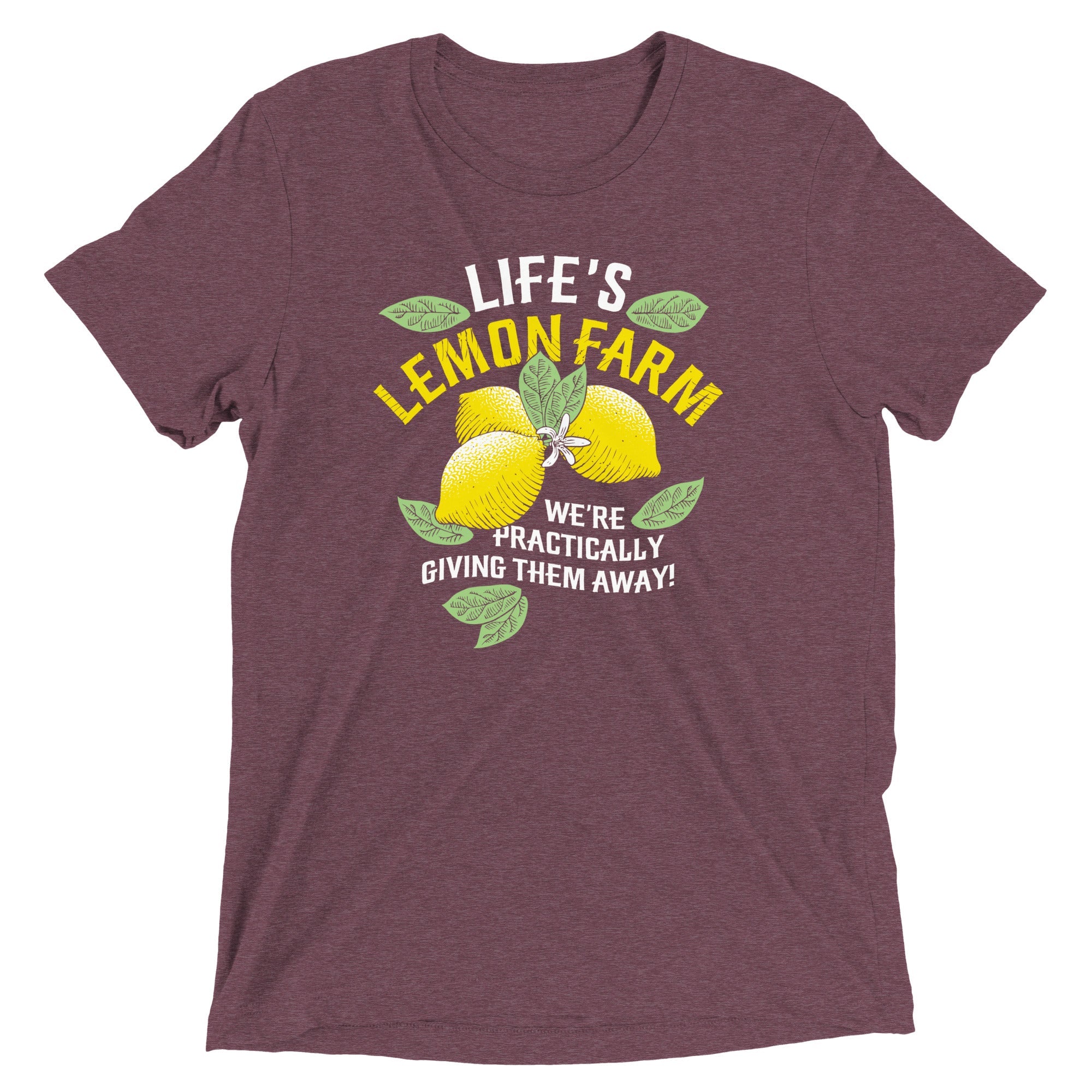 Life's Lemon Farm Men's Tri-Blend Tee
