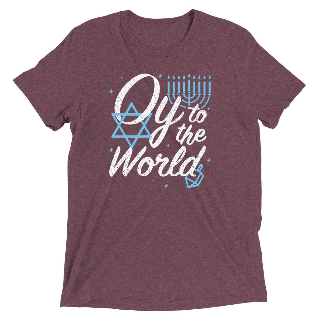 Oy To The World Men's Tri-Blend Tee