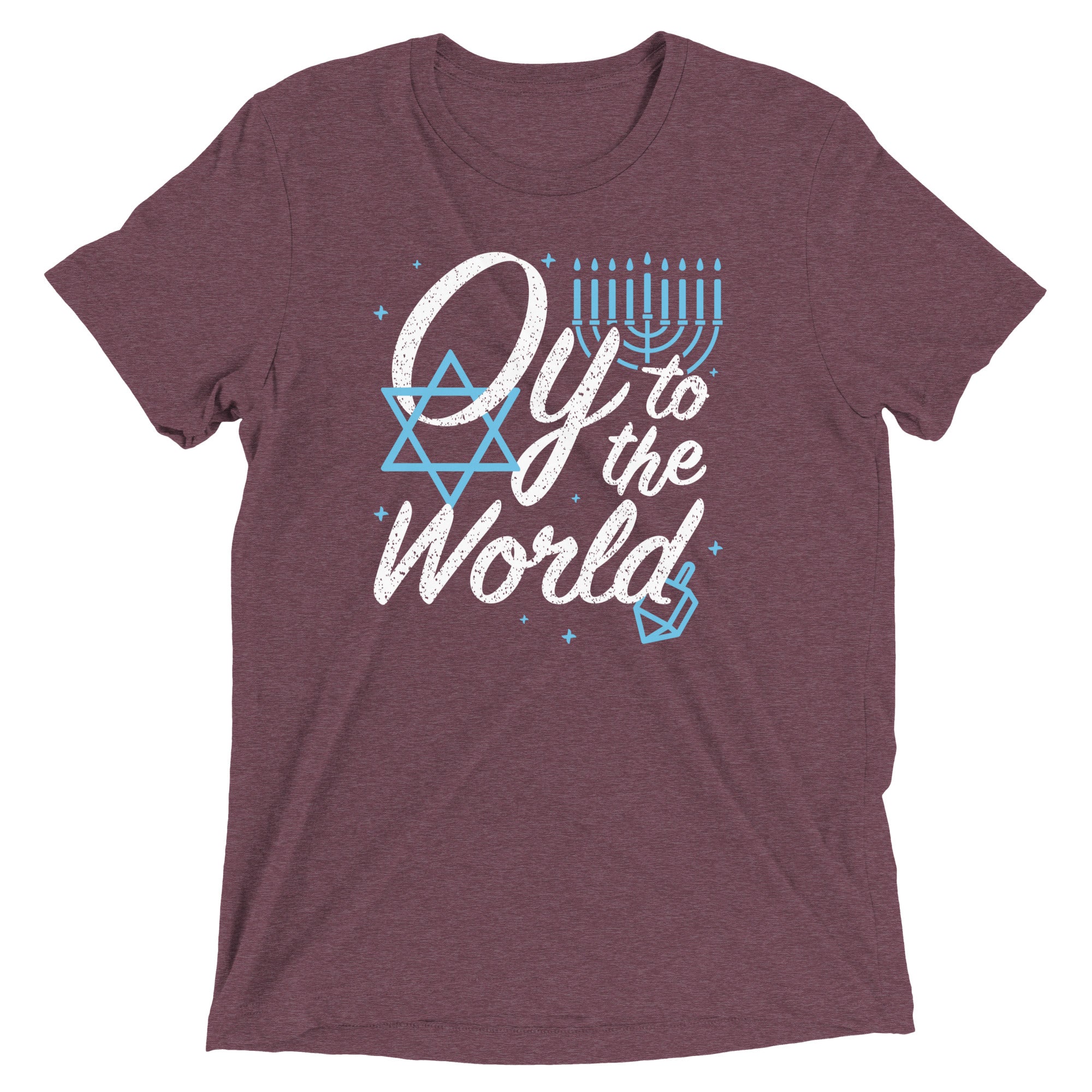 Oy To The World Men's Tri-Blend Tee