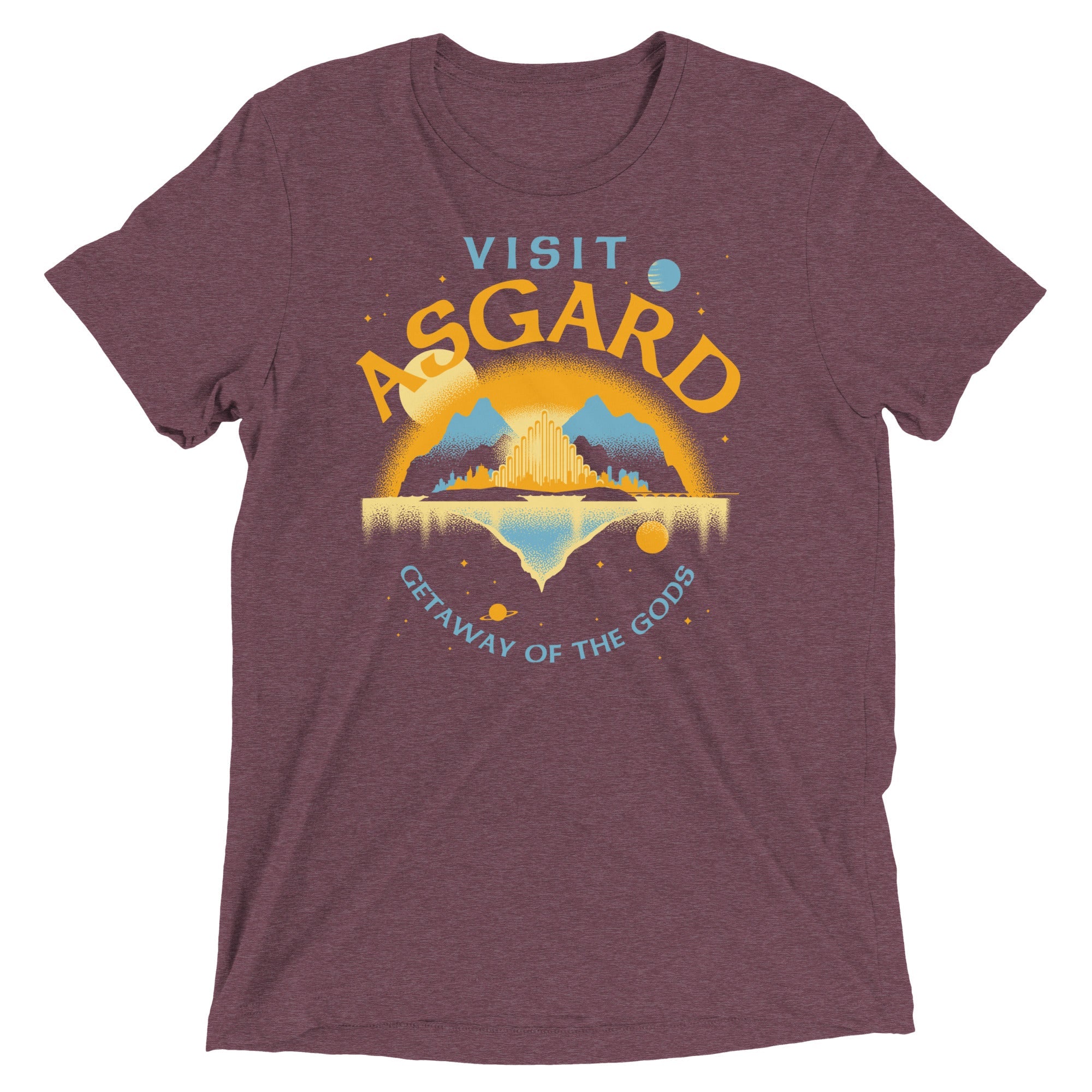Visit Asgard Men's Tri-Blend Tee