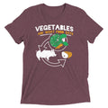 Vegetables Are What Food Eats Men's Tri-Blend Tee
