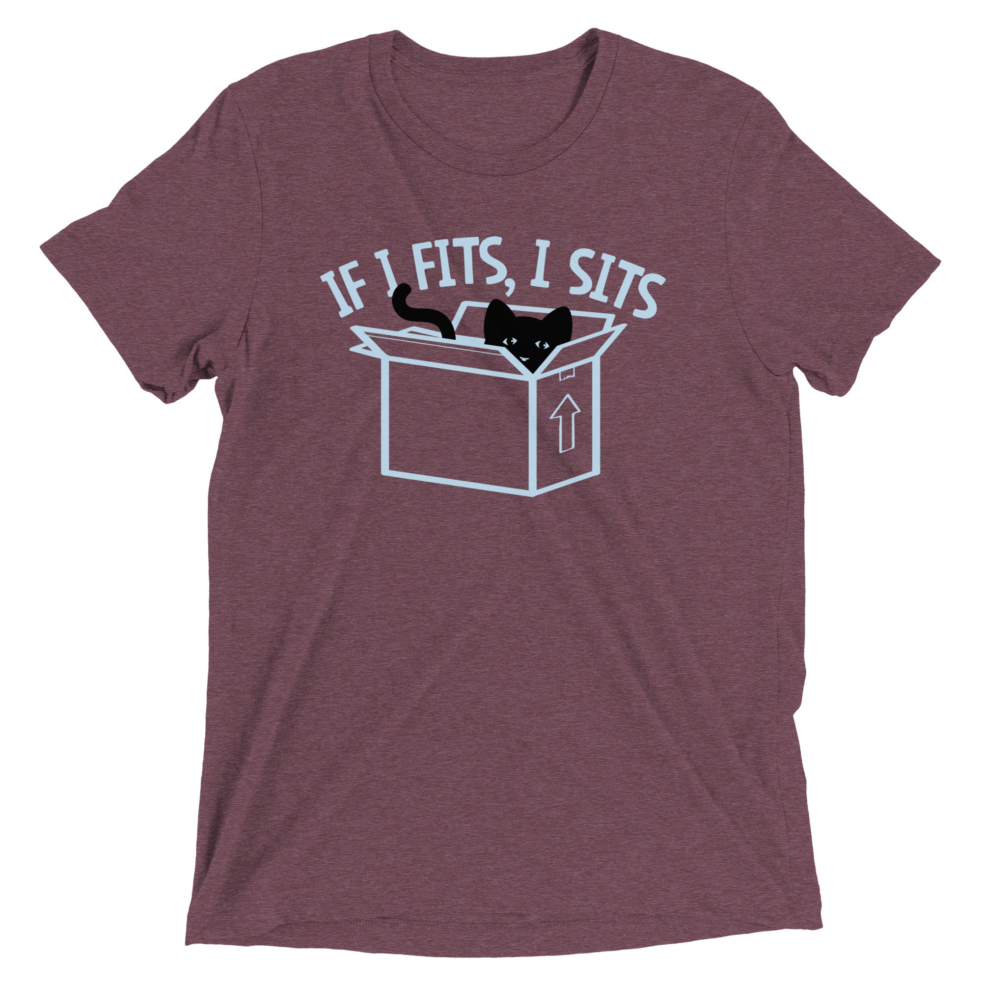 If I Fits, I Sits Men's Tri-Blend Tee