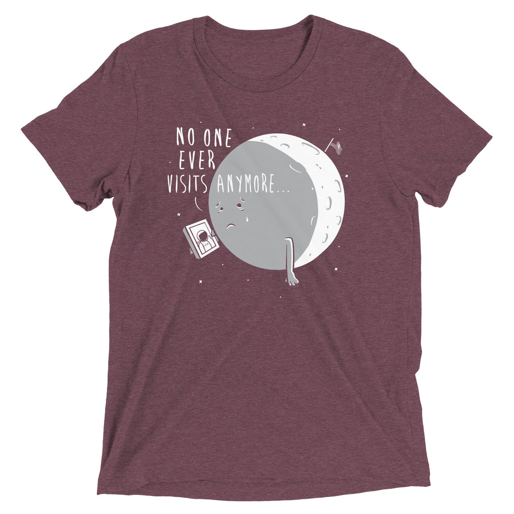 No One Ever Visits Anymore Men's Tri-Blend Tee