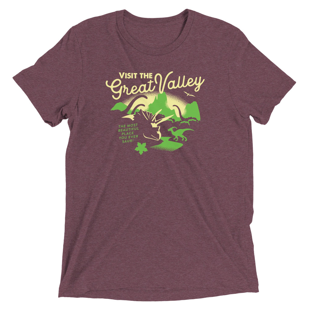 Visit The Great Valley Men's Tri-Blend Tee
