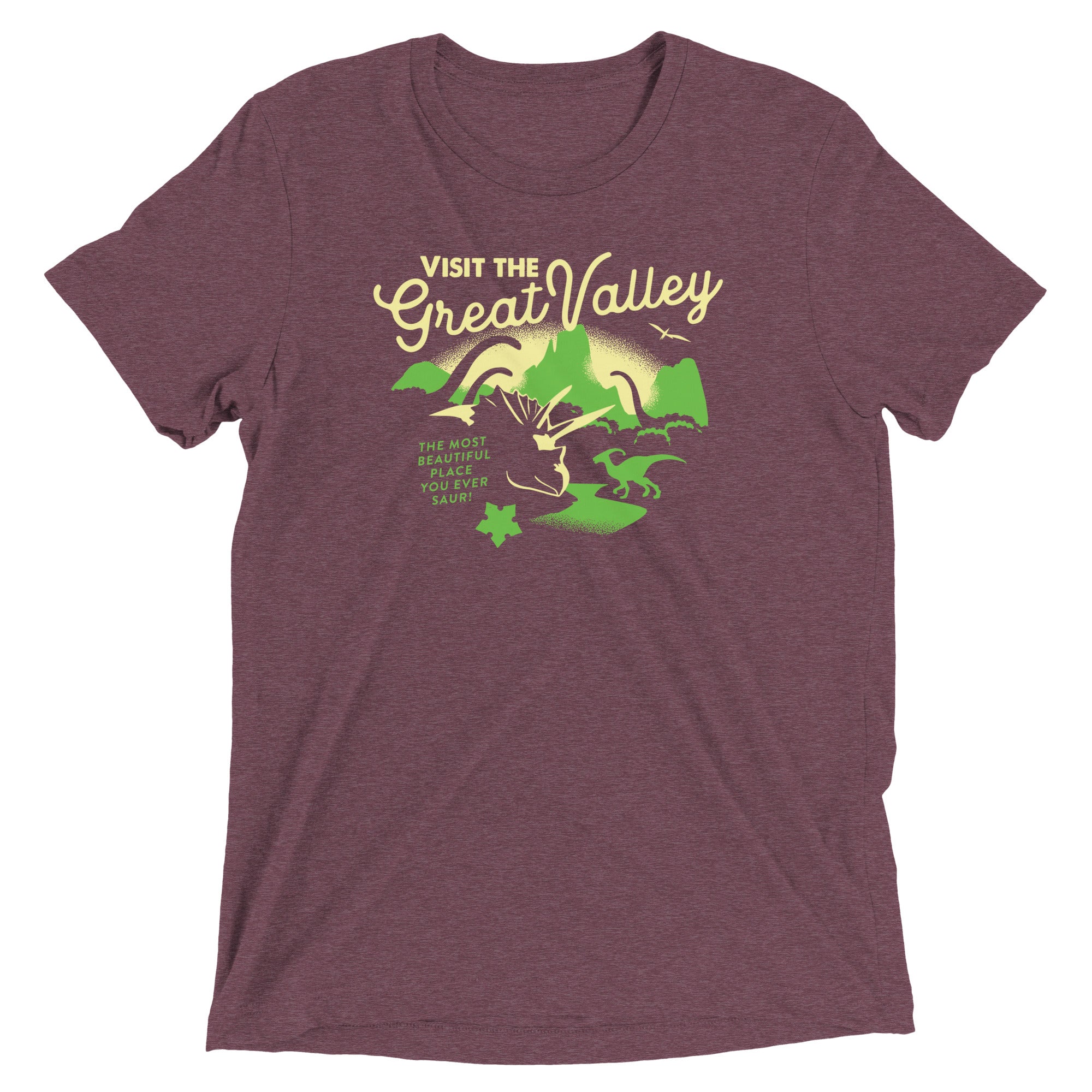 Visit The Great Valley Men's Tri-Blend Tee