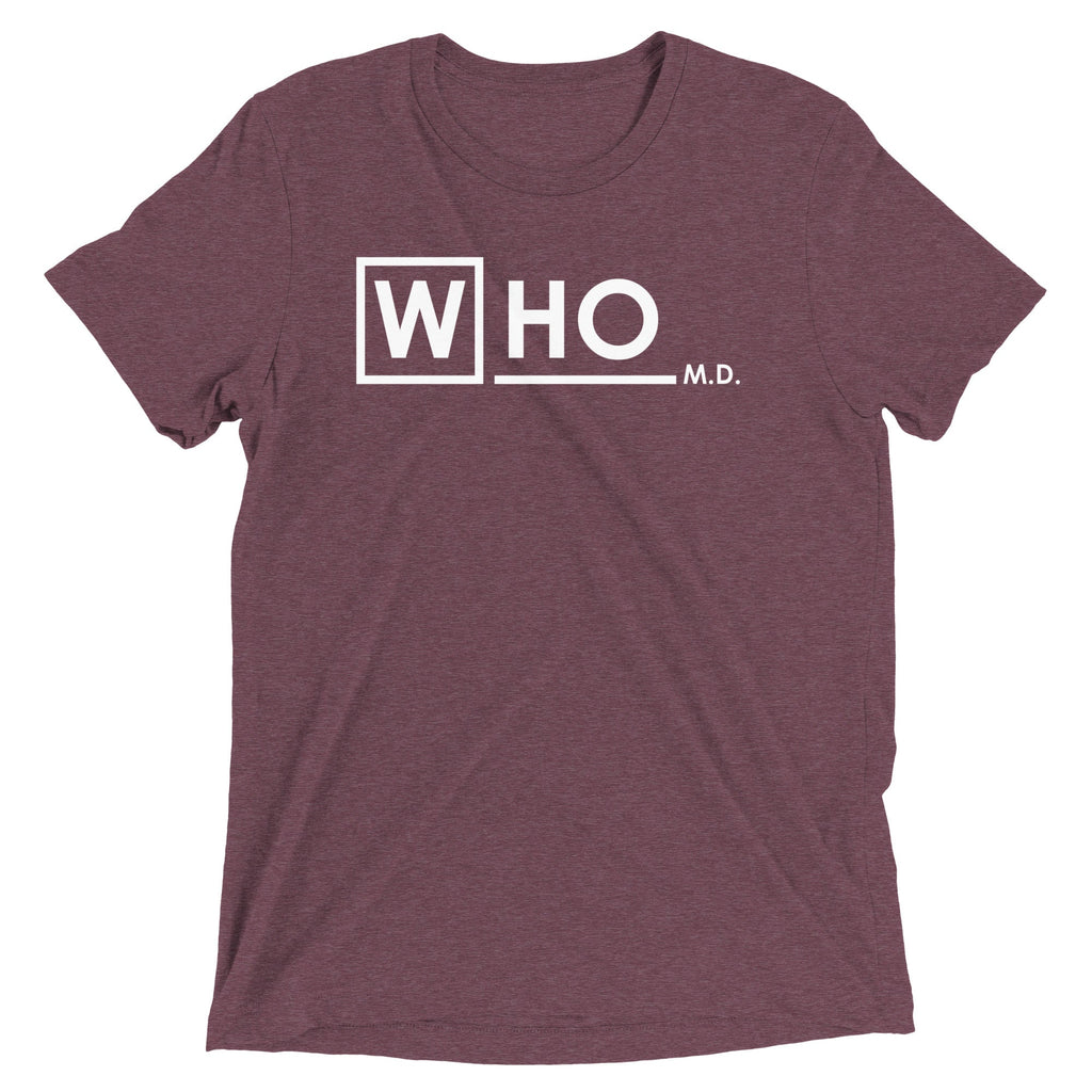 Who MD Men's Tri-Blend Tee