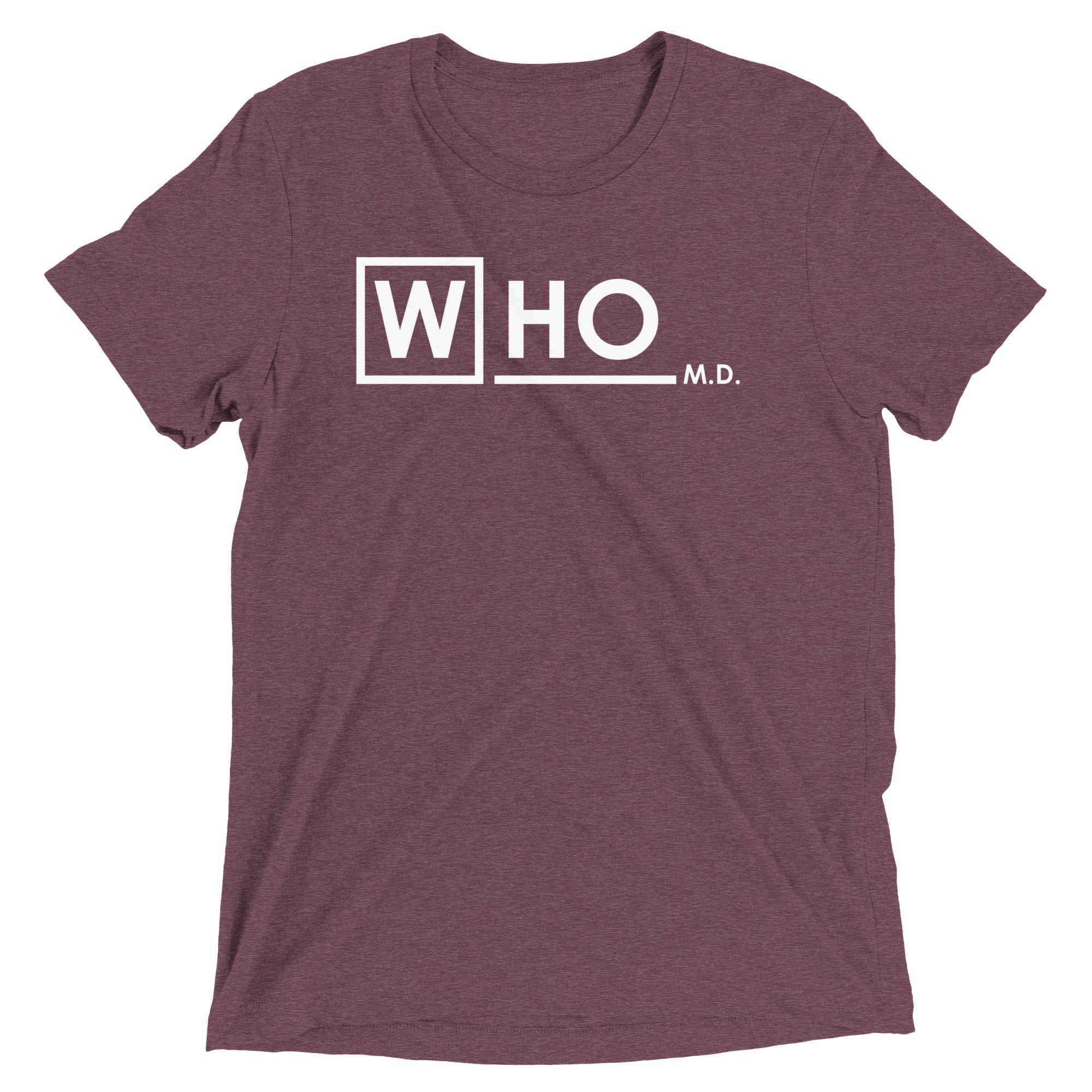 Who MD Men's Tri-Blend Tee