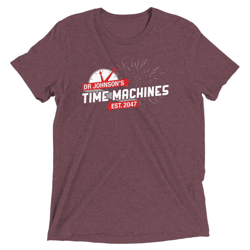 Dr Johnson's Time Machines Men's Tri-Blend Tee