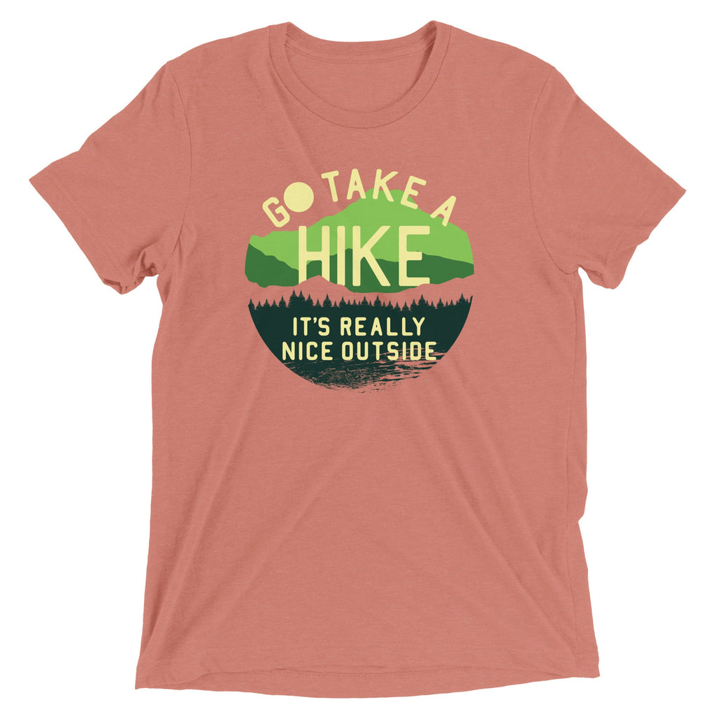 Go Take A Hike Men's Tri-Blend Tee