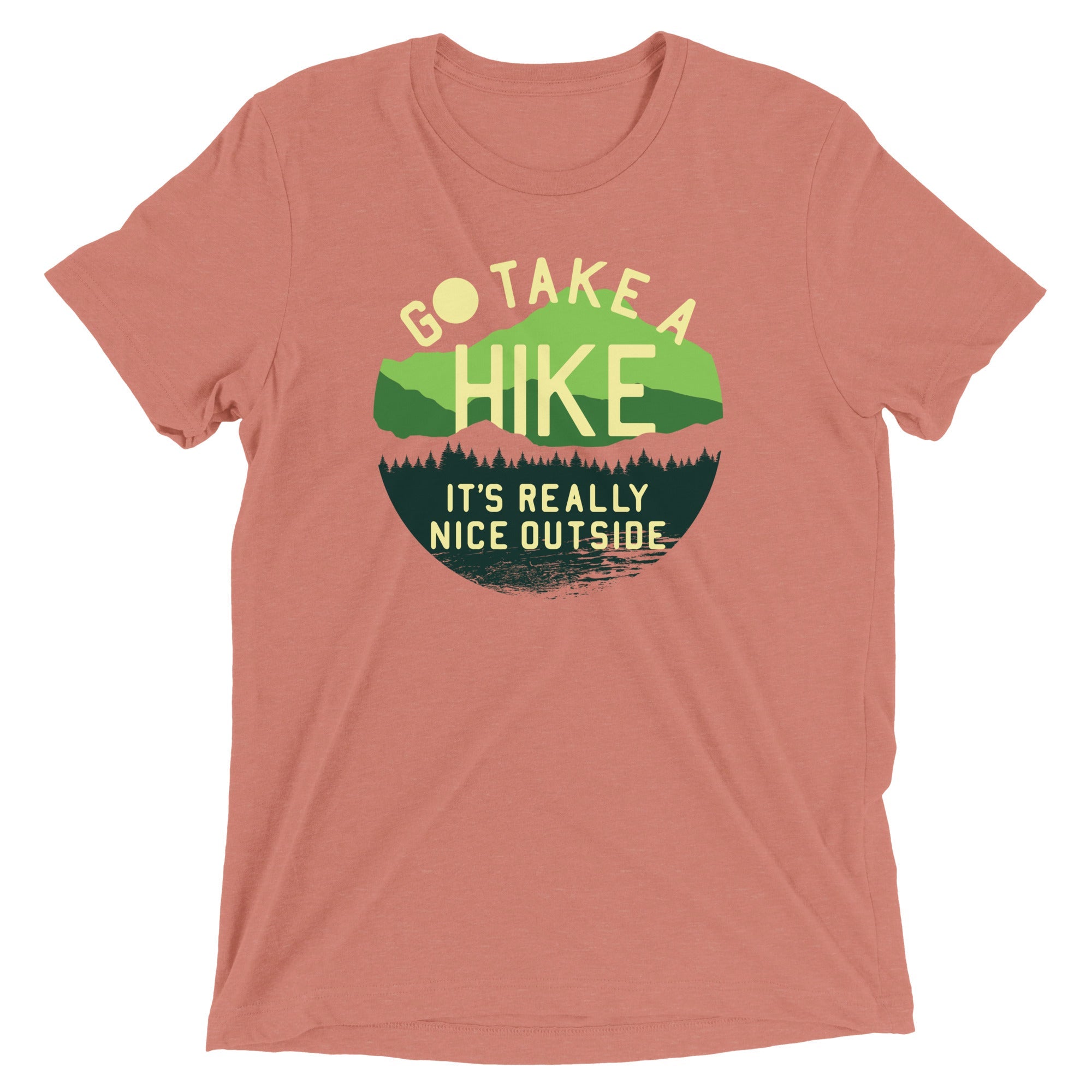Go Take A Hike Men's Tri-Blend Tee