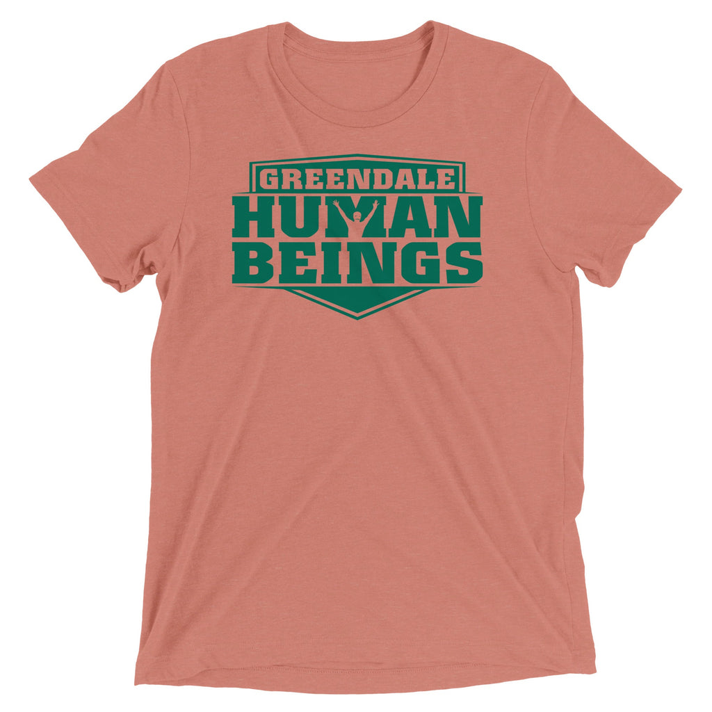 Greendale Human Beings Men's Tri-Blend Tee