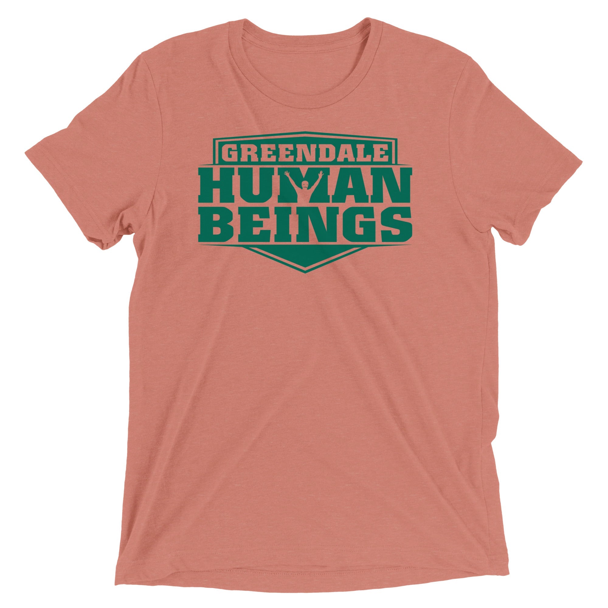 Greendale Human Beings Men's Tri-Blend Tee