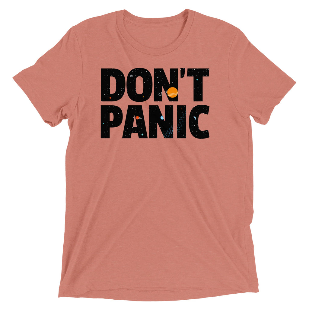 Don't Panic Men's Tri-Blend Tee