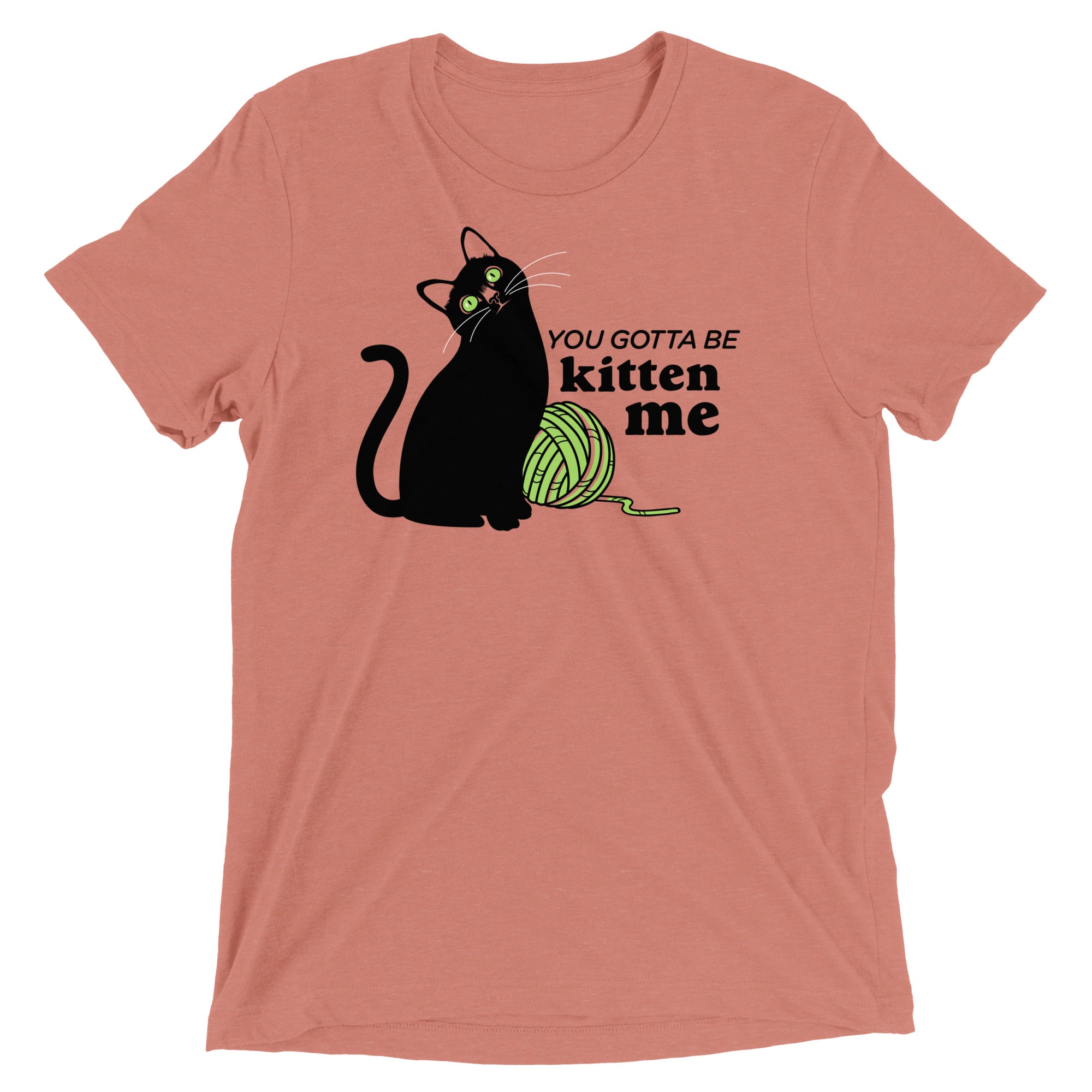 You Gotta Be Kitten Me Men's Tri-Blend Tee