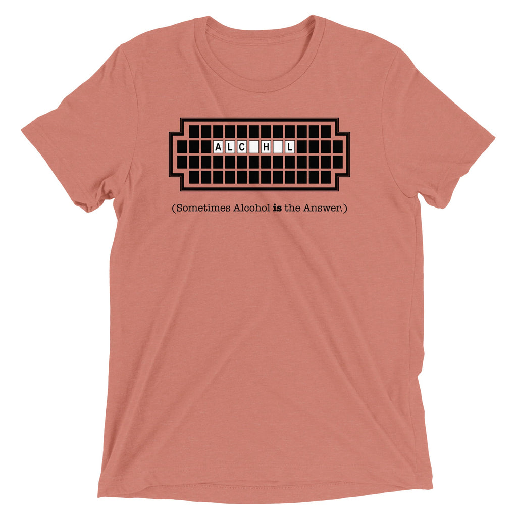 Alcohol Is The Answer Men's Tri-Blend Tee