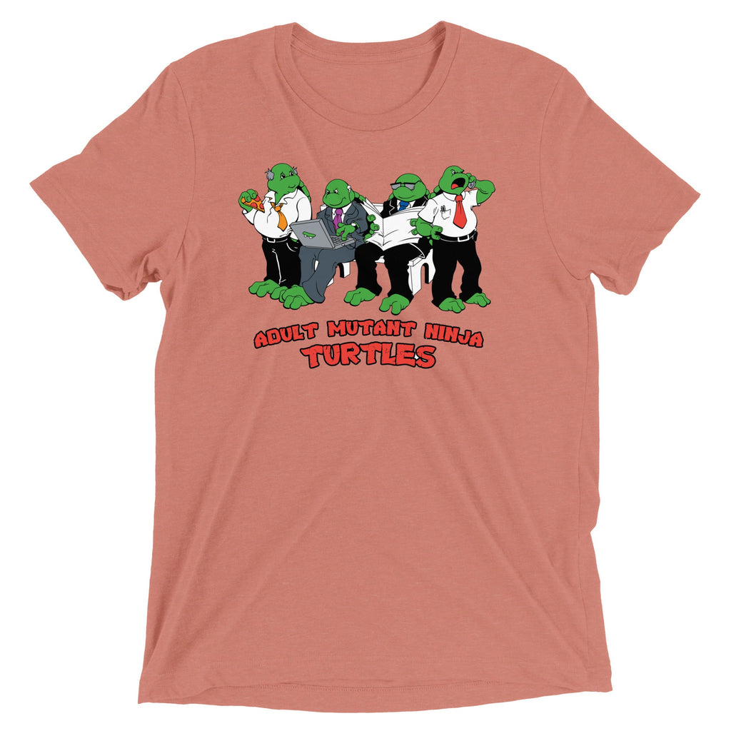 Adult Mutant Ninja Turtles Men's Tri-Blend Tee