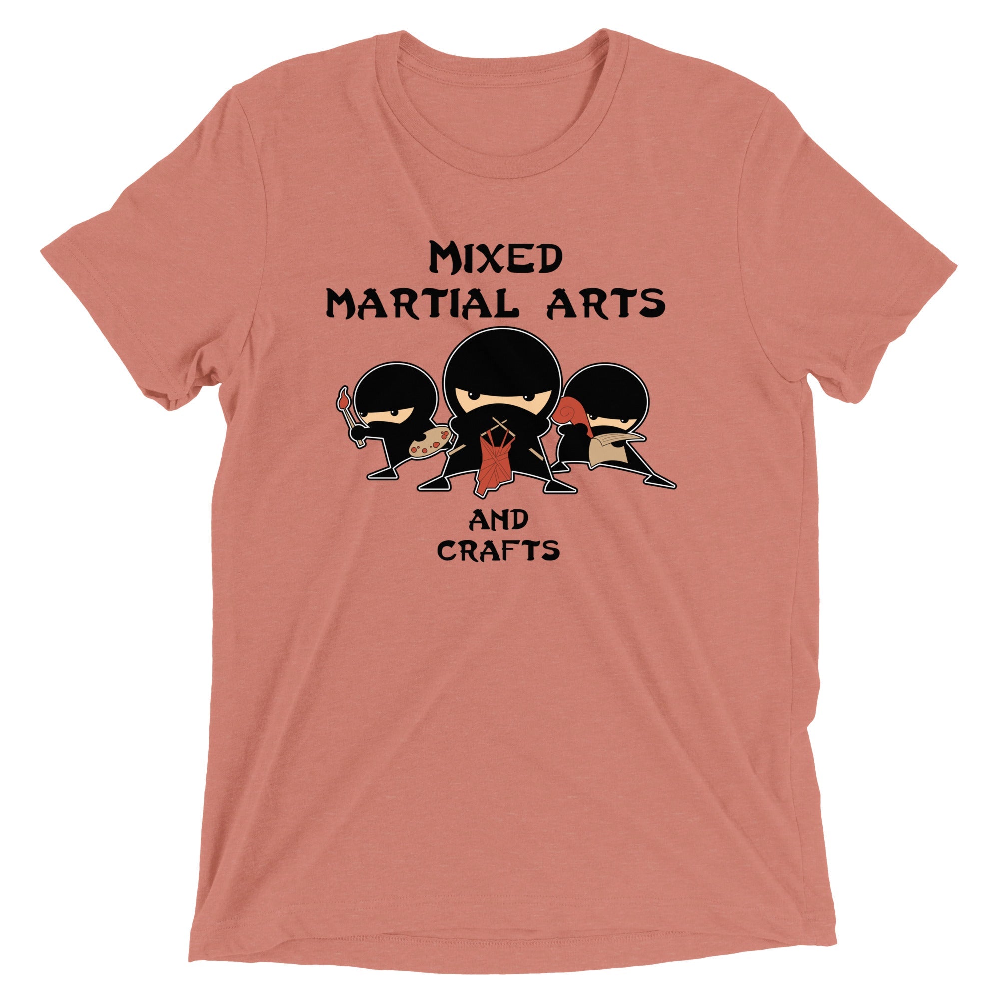 Mixed Martial Arts and Crafts Men's Tri-Blend Tee