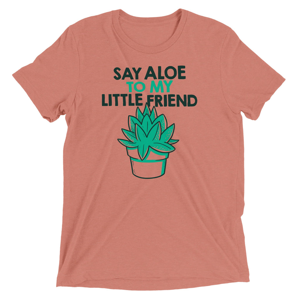 Say Aloe To My Little Friend Men's Tri-Blend Tee