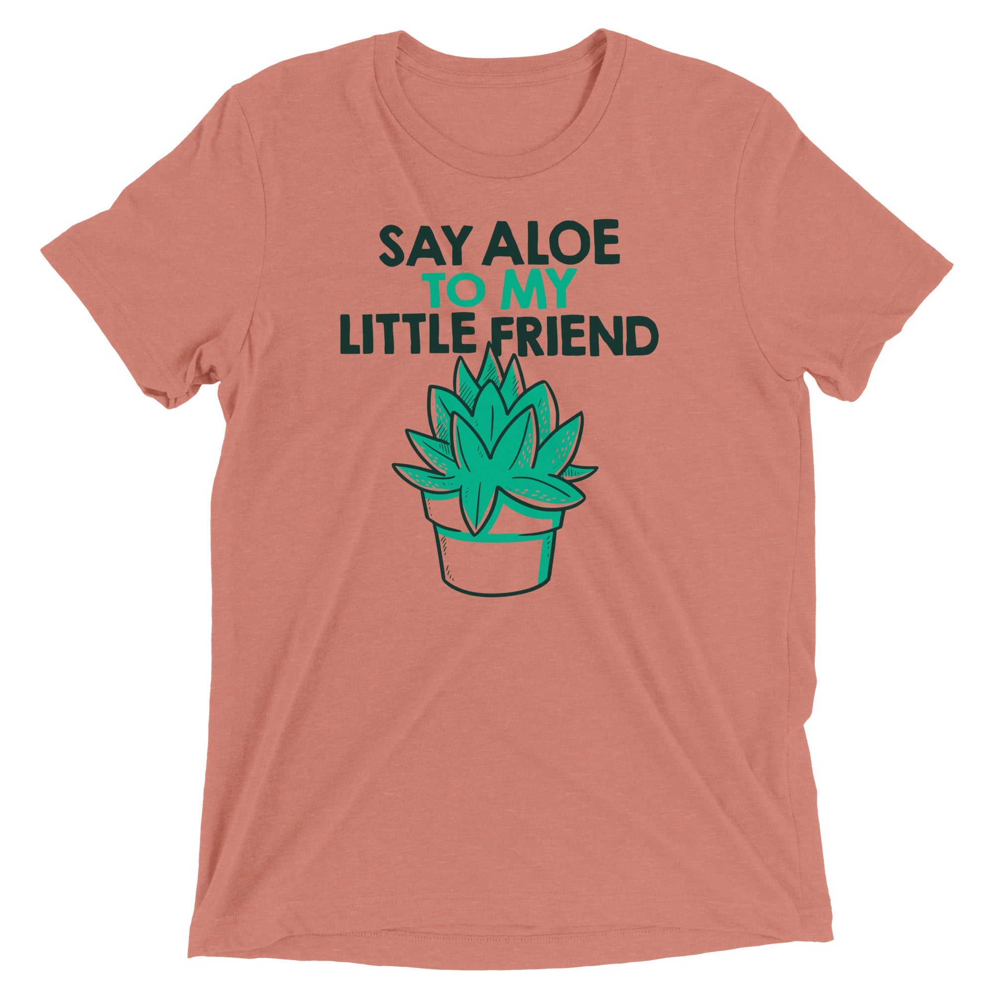 Say Aloe To My Little Friend Men's Tri-Blend Tee