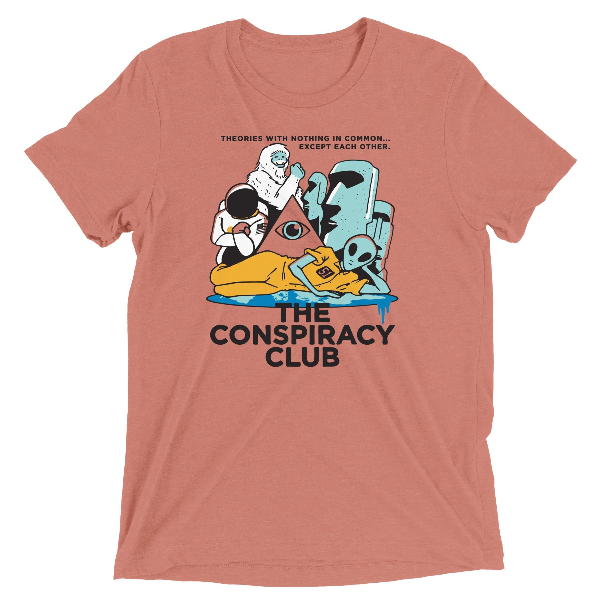 The Conspiracy Club Men's Tri-Blend Tee