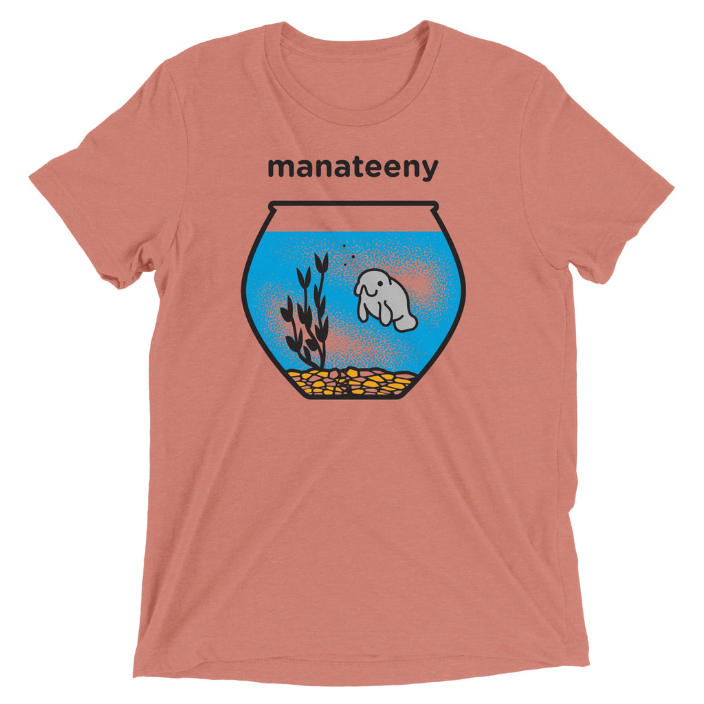 Manateeny Men's Tri-Blend Tee